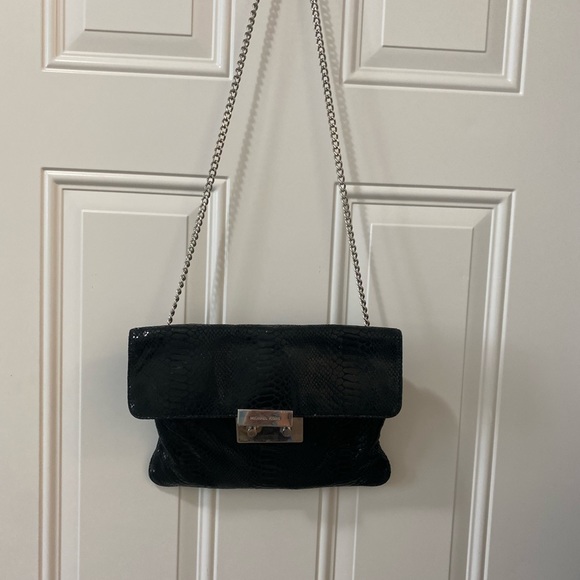 Michael Kors black leather clutch - Picture 2 of 3